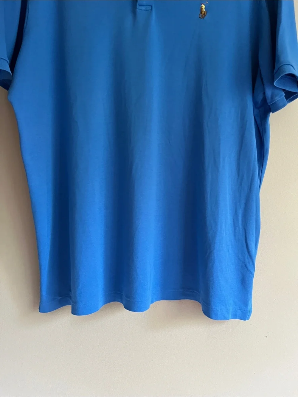 Polo Ralph Lauren Classic Fit Soft Touch Royal Blue Polo Shirt size XL